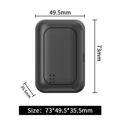 Traciwr GPS Di-wifr 4G Wrth Gefn Hir
